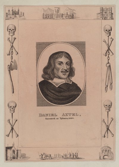 Daniel Axtel, Executed at Tyburn, 1660 by English School